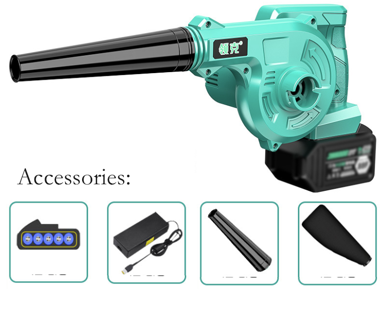LINGKE rechargeable small portable air blower lithium battery blower high power
